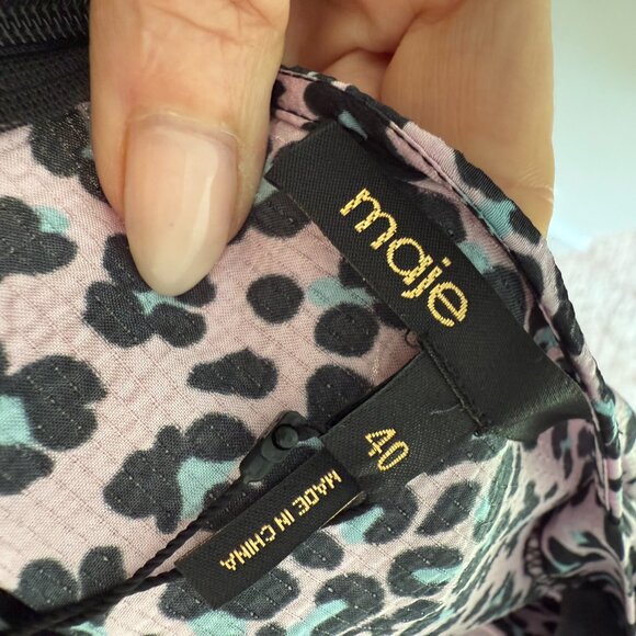 Maje I Leopard Print Maxi Dress - Picture 4 of 7